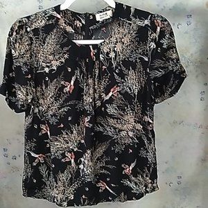 Marc New York Andrew Womens Performance Lace Up Back Top